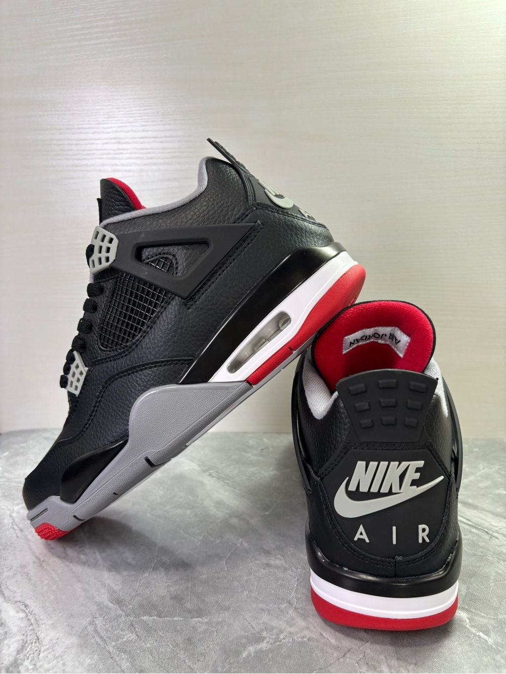 Nike Air Jordan 4 Retro Bred Reimagined (2024) Men’s Basketball Sneakers - Picture 5 of 6